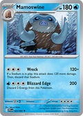 Mamoswine - 025/094 - Phantasmal Flames Pokemon Card