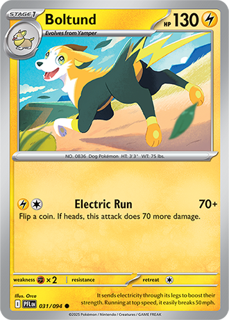 Boltund - 031/094 - Phantasmal Flames Pokemon Card